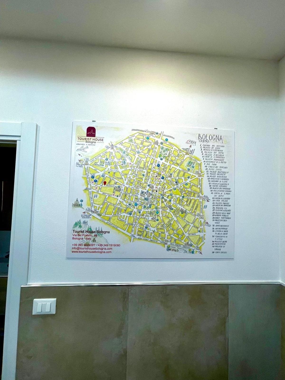 50 Tourist House Bologna - Pratello - Self Check-In Apartment Luaran gambar